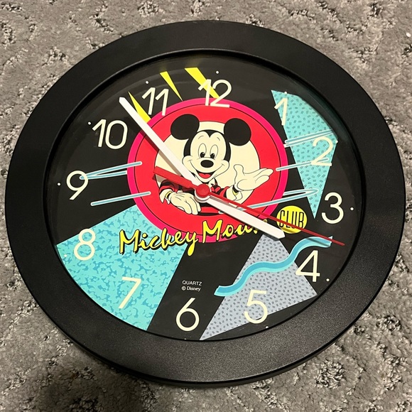Disney Wall Decor Mickey Mouse Club Clock Poshmark
